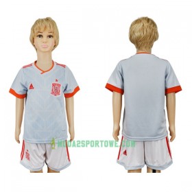 Koszulka Hiszpania Dziecięcy Mistrzostwa Świata 2018 Wyjazdowe Stroje Piłkarskie